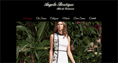 Desktop Screenshot of angelaboutique.com